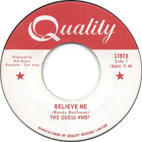 Believe Me (The Guess Who song)